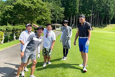 ゴルフサークルでのひとコマ 株式会社エンゼルグループ:導入事例画像05